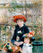 On the Terrasse Pierre Auguste Renoir